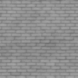 seamless wall bricks bump